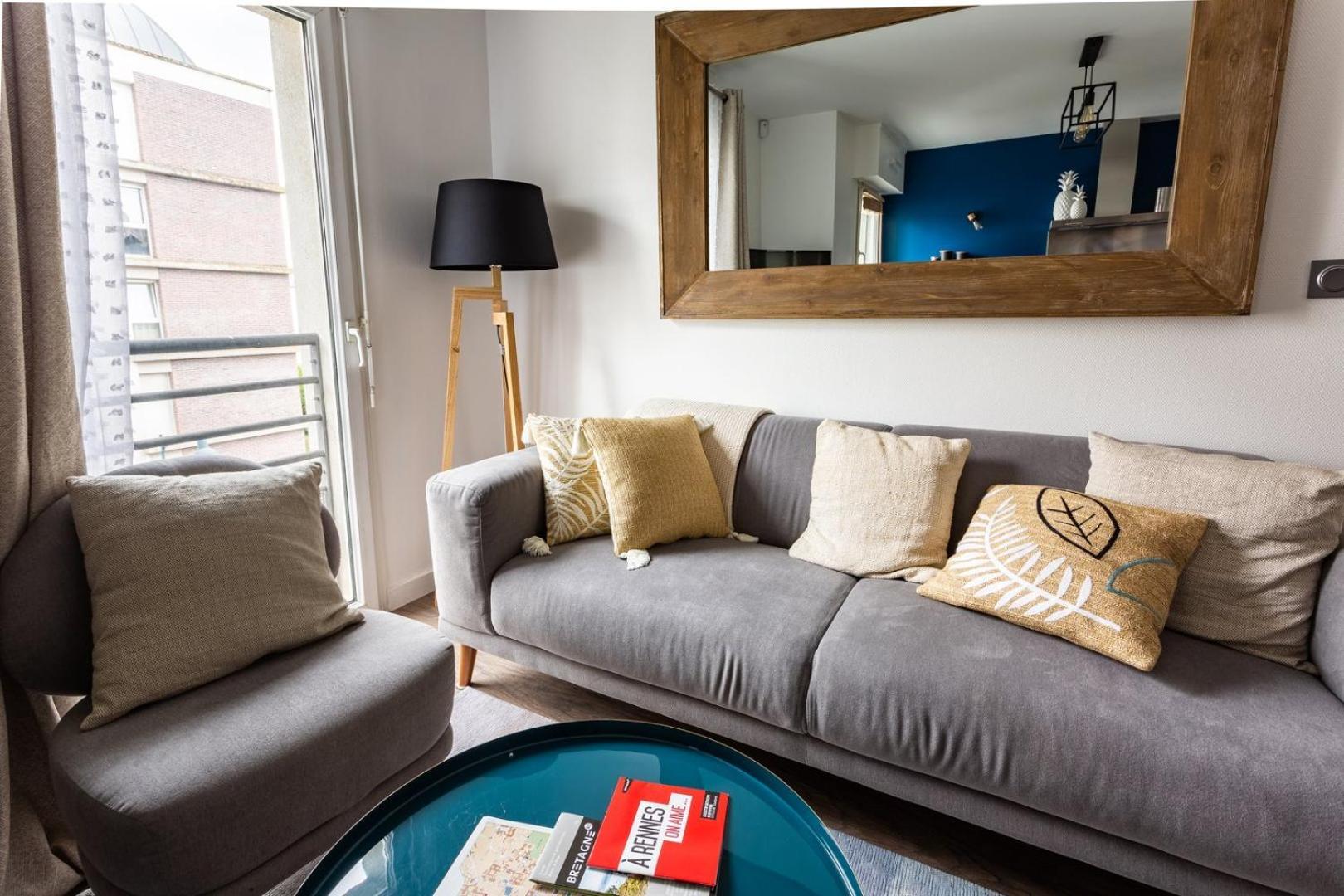 Le Saint Helier -Appartement Cosy Et Calme Parking Rennes Bagian luar foto